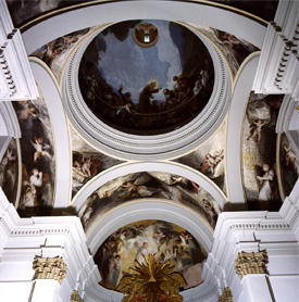 frescos de la cúpula